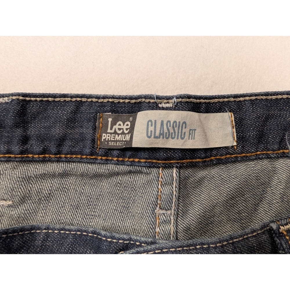 Lee Mens Jeans Size 40x30‎ Premium Select Classic Fit Blue - Picture 3 of 9